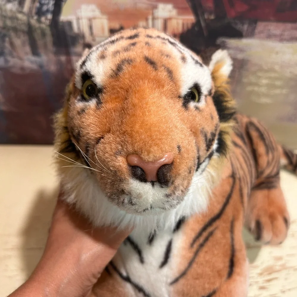 Bengal Tiger Plush Stuffed Animal Toy - Picture 6 of 9